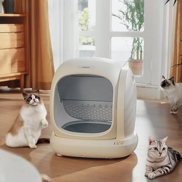 UBPet UCAT C20 itsepuhdistuva pehkuastia, jossa on sovellusohja