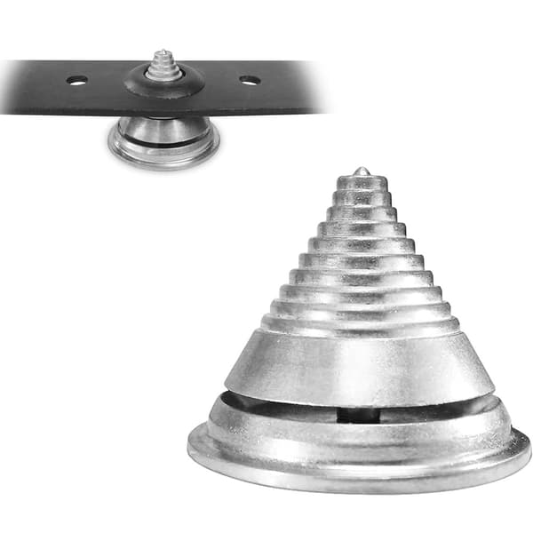 Knivbalanserare för gräsklippare i metall 2-pack