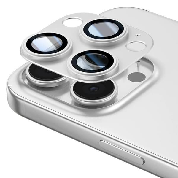 Linskydd till iPhone 16 Pro Max - Silver
