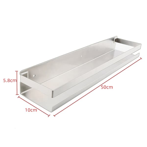 Kryddhylla i rostfritt stål 50cm - Silver