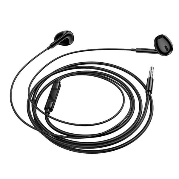 Borofone BM100 In-Ear Headset med 3,5 mm 1,2 m - Sort