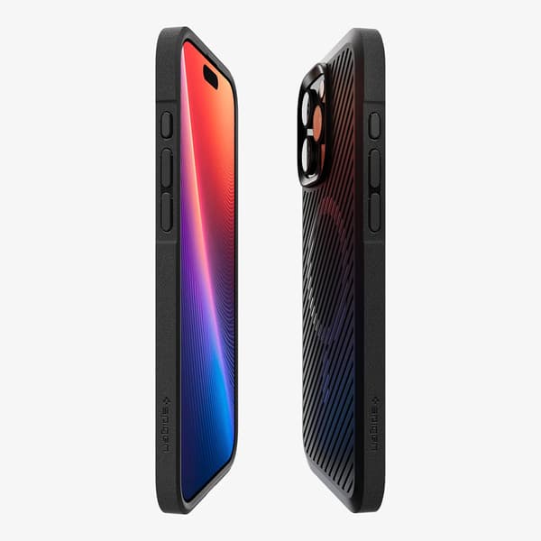 Spigen Core Armor Mag Fit -taustakuori iPhone 16 Pro:lle - Svart