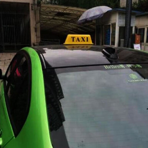 Magnetisk TAXI skylt med belysning