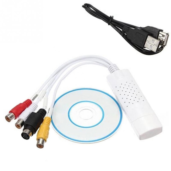 USB 2.0 Video Capture Adapter DC60 - digitaliser VHS til comput