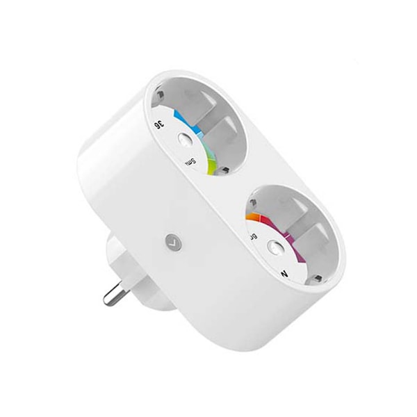 Gosund Wifi Smart Plug med 2 stikkontakter - Smart socket Tuya-