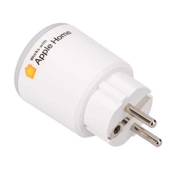 Smart plug med Zigbee, energimåling og stemmestyring, 16A, komp
