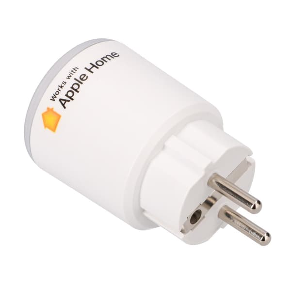 Smart plug med Zigbee, energimätning och röststyrning, 16A, kom