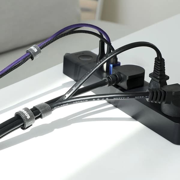 Baseus Cirkel velcro 50cm - Sort