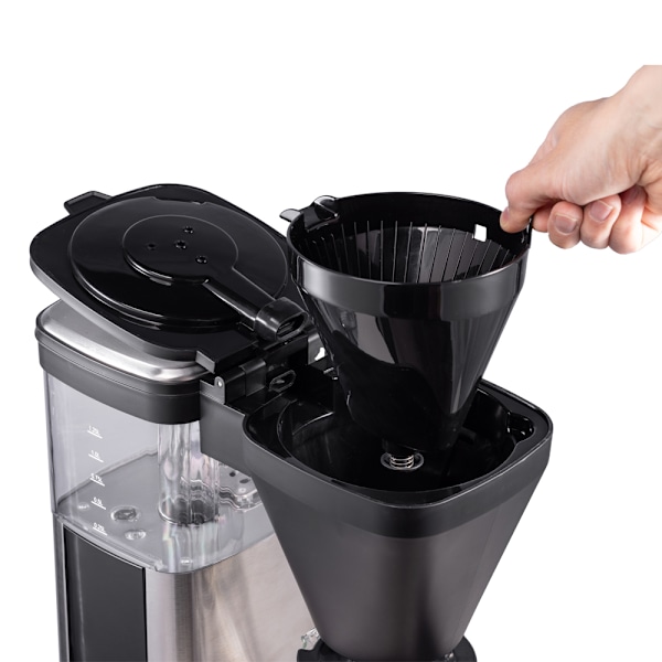 Ströme premium kaffemaskine med 1550 W og automatisk varmetilba