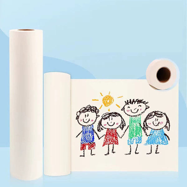 Rulle med ritpapper 44cm x 25m – Offwhite