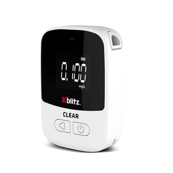 Xblitz CLEAR kompakt alkoholmätare / Elektrokemisk alkomätare /