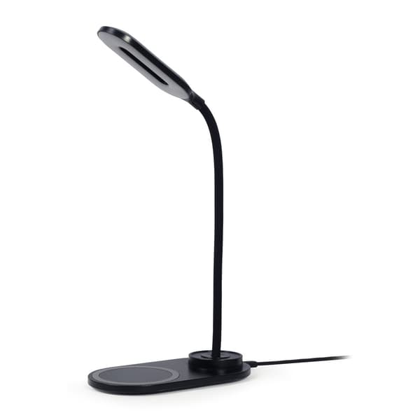 LED-skrivebordslampe med trådløs oplader / Qi-oplader 10 W / so
