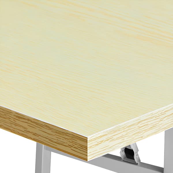Klapbord 140x60x75cm - hvid eg