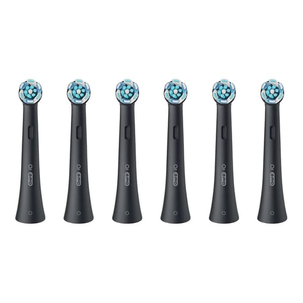 Oral-B iO Ultimate Clean 6-pack - Svart / Børstehoveder til Ora