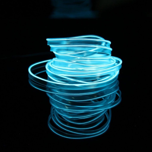 LED-valaistus autoon - 4m Iceblue