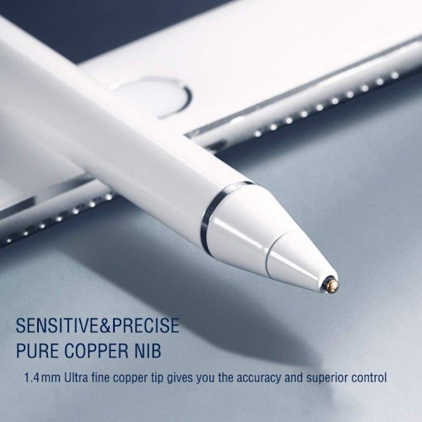 1,4 mm Super Sensitiv Stylus Pen for iPad, iPhone, Galaxy