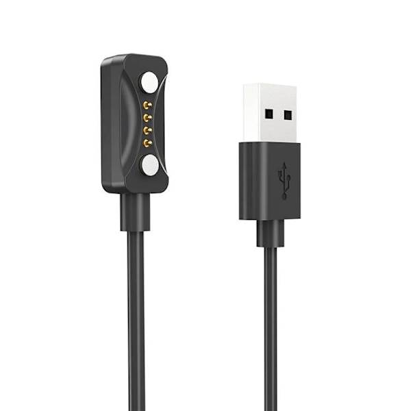 USB-opladerkabel til Polar Pacer Pro 1 m - Sort