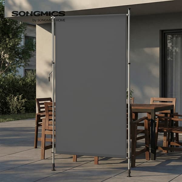 Vertikal markis 150 x 220–300 cm / höjdjusterbart insynsskydd /