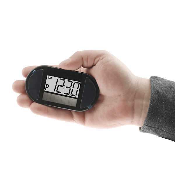 Park Lite elektronisk parkeringsskiva med solceller och backup-