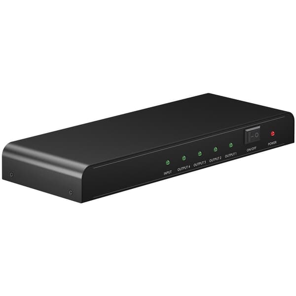 Goobay HDMI-Splitter 1 til 4 - 4K 30Hz