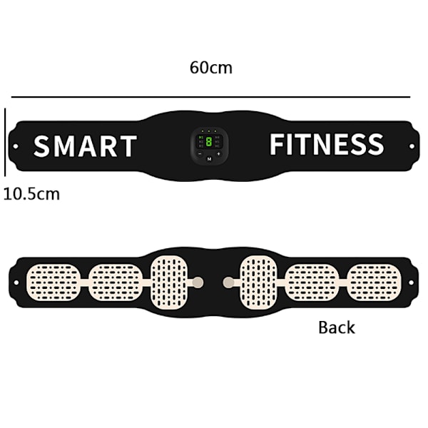 Vibration Slimming bälte för magen