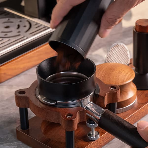 Magnetisk doseringsring 58 mm / Doseringsring för espresso / Ka