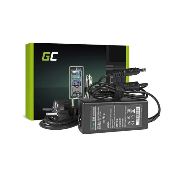 Green Cell lader / AC Adapter til Samsung 60W / 19V 3.16A / 5.5