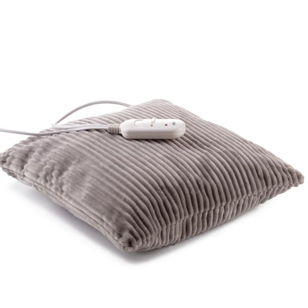Elektrisk värmekudde i flanellfleece med 2 temperaturinställnin