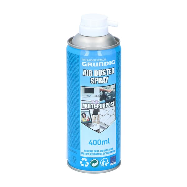 Tryckluft på burk 400 ml - luftspray / airduster för rengöring