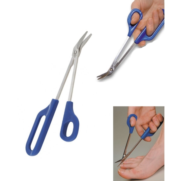 Pitkät ergonomiset kynsisakset