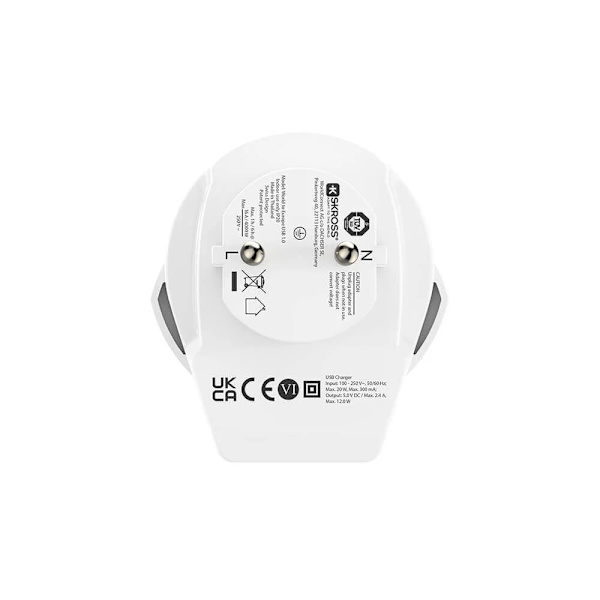 Hama Skross Travel Adapter maailmasta EU:hun