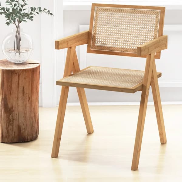 Bambu ruokapöydän tuolit – 4 kpl setti