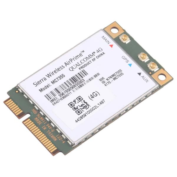 AirPrime MC7355 AT&amp;T 4G LTE/HSPA+ 100Mbps PCI-E M.2 WiFi la