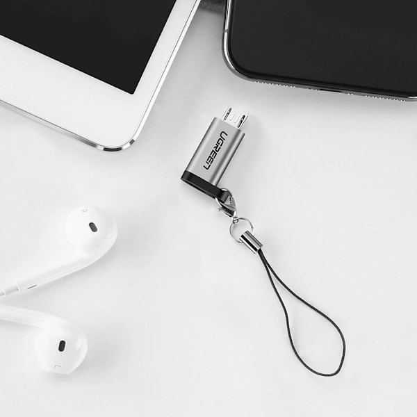 USB-adapter MicroUSB till USB-C - kompakt och högpresterande