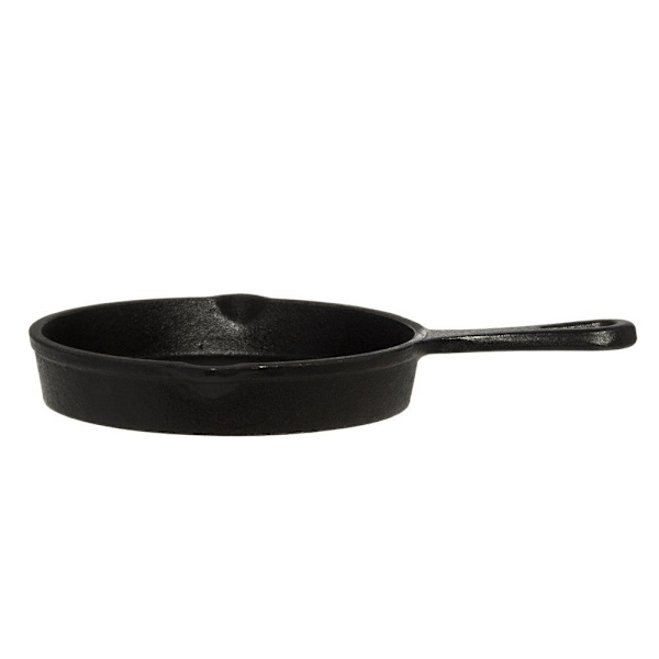 Støbejernspande / Portionspande - Ideel til stilfuld servering