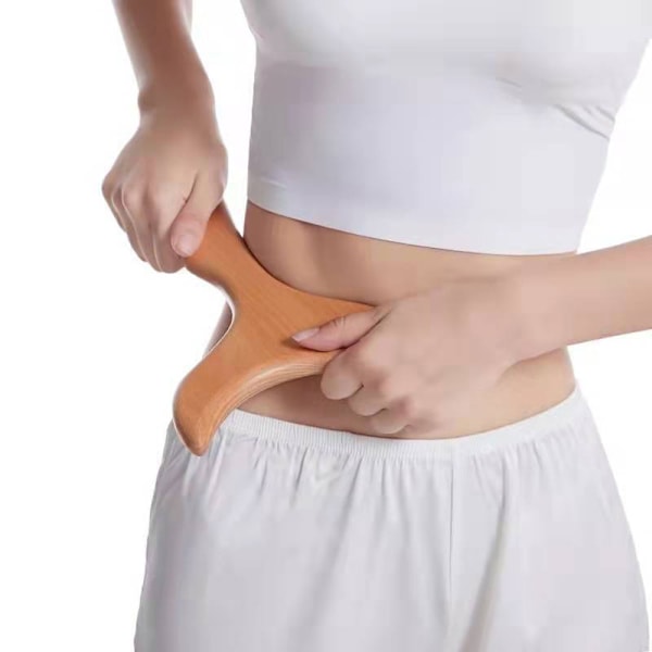 Gua Sha -hieronta / Puinen Hierontatyökalu