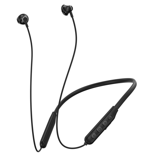 WIWU Sportigt In-Ear Headset med nackrem - Svart