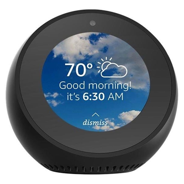 Amazon Echo Spot – Kompakti älynäyttö Alexalla ja 2,8" kosketus