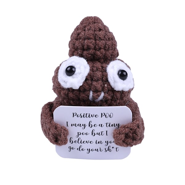 Strikket bunke af lort - Positive Poo