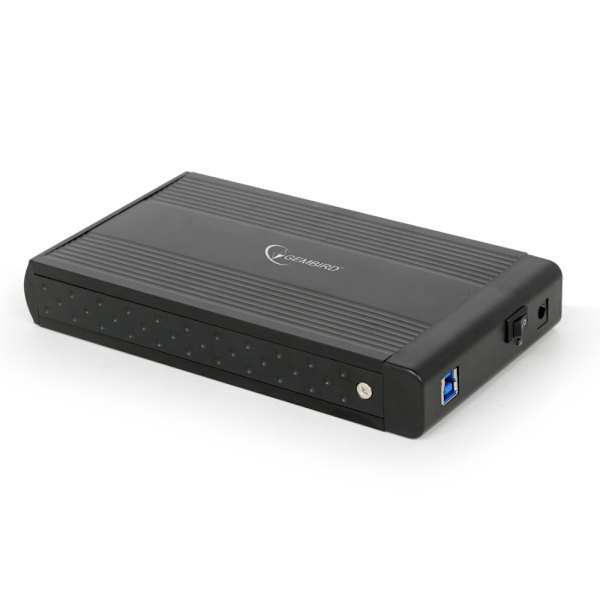 USB 3.0 Kotelo 3,5" SATA-Kiintolevylle – Alumiini, Nopeus 100 M