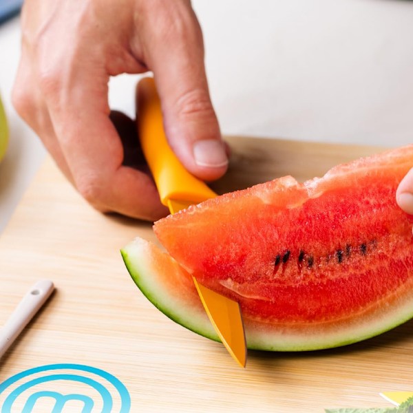 Masterchef Vivid veitsisarja 5 veitsellä - värikäs - Tunnettu M