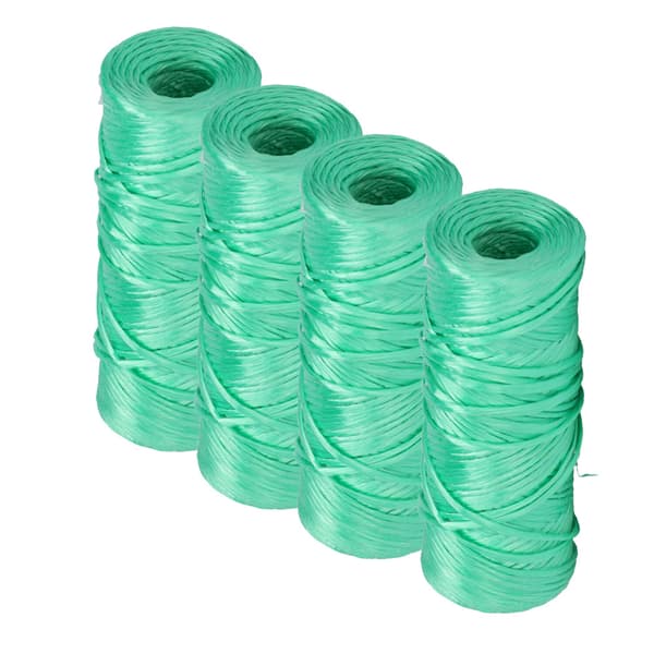 Trädgårdssnöre 60 m 4-pack / bindtråd för trädgård / växtsnöre