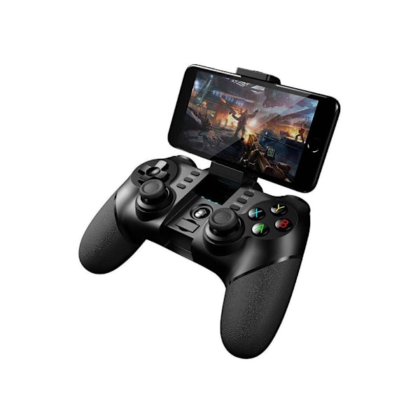 Gaming-håndcontroller med smartphone-holder og lang batterileve