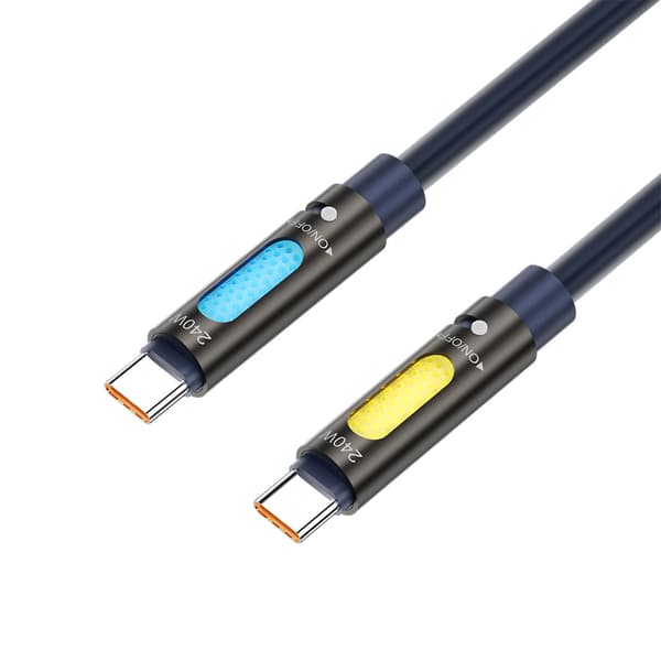 BWOO 240W USB-C-kaapeli LED-valaistuksella ja aromaterapialla -