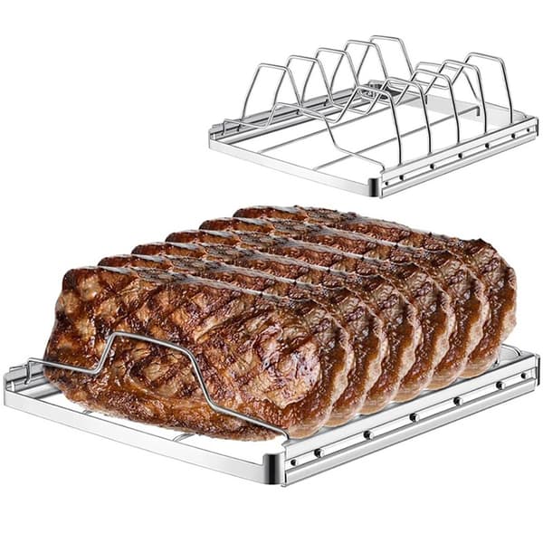 Grillställ i rostfritt stål 26,6 x 22,2cm