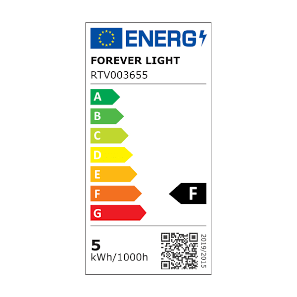 Forever LED-lampe E14 4,5W 230V 3000K 450lm