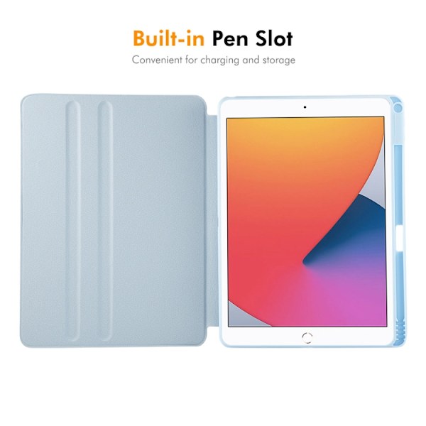 Konstläderfodral med ställ till iPad Air 10,5 / Pro 10,5 / 10,2
