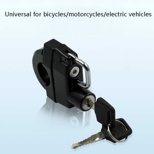 Hjälmlås till Cykel, Moped eller Motorcykel - 2 nycklar