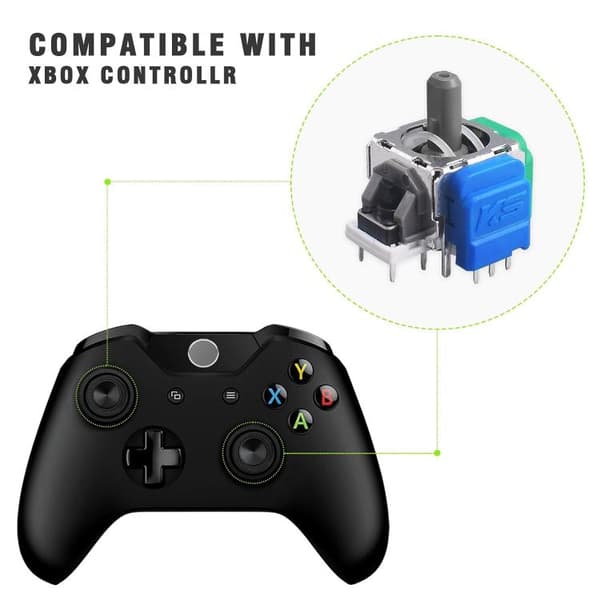 Internt joystick til Xbox-håndcontroller - Blå / Analogt joysti