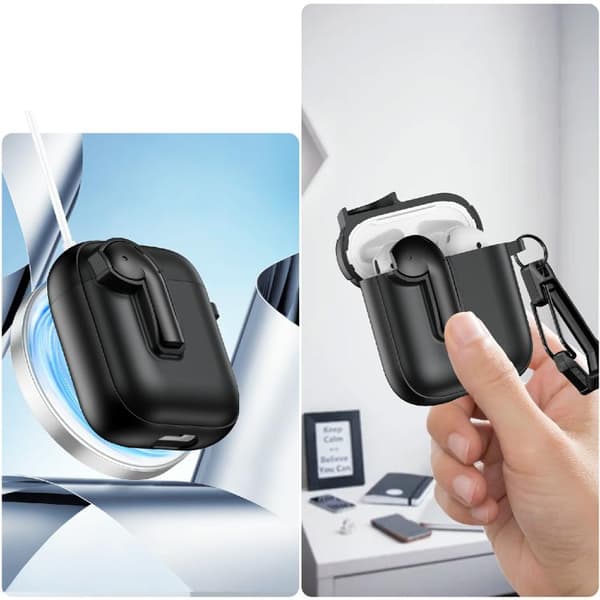 Kotelo AirPods 2:lle - Svart